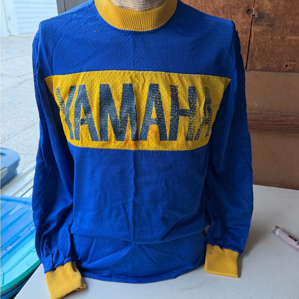 Vintage Yamaha motocross jersey Viking Med